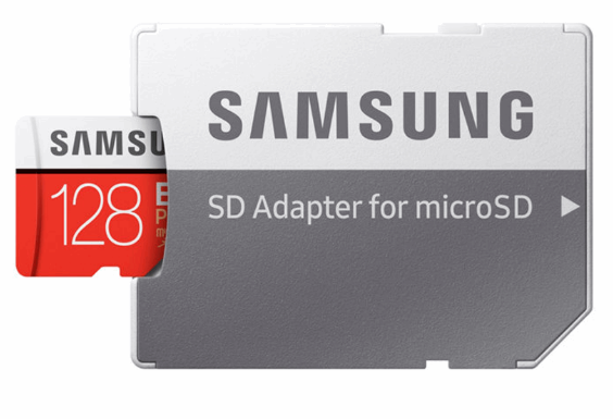 کارت حافظه microSDXC سامسونگ مدل Evo Plus کلاس 10 استاندارد UHS-I U1 سرعت 80MBps همراه با با آداپتور SD ظرفیت 128 گیگابایت