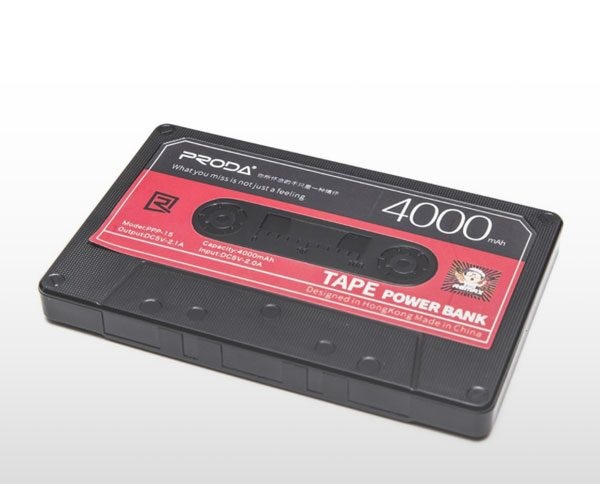 شارژر همراه ريمکس پرودا مدل TAPE PPP-15 ظرفيت 4000 ميلي آمپر ساعت