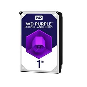 هارددیسک اینترنال برند وسترن دیجیتال مدل Purple WD10PURZ با ظرفیت 1 ترابایت