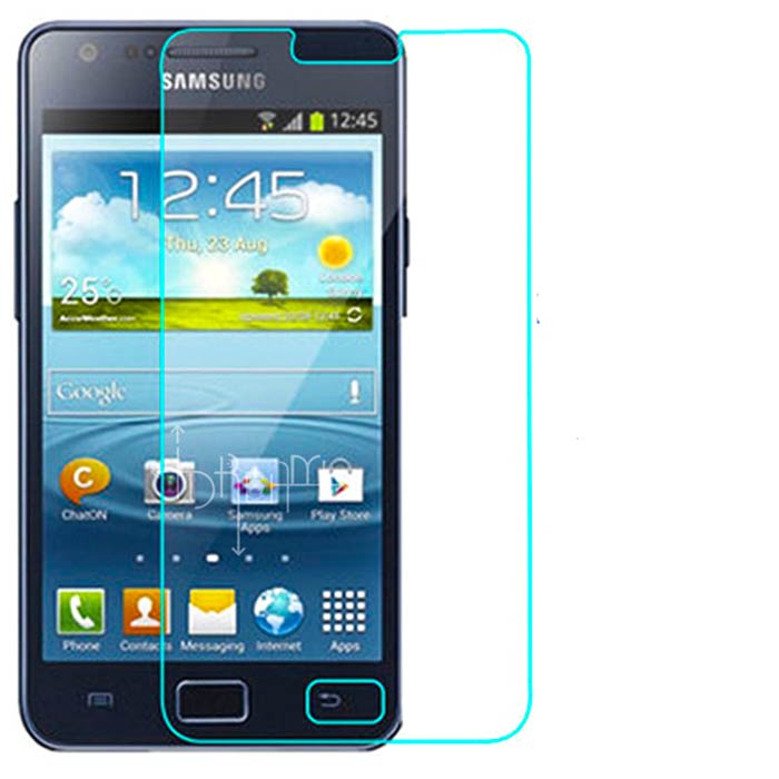 محافظ صفحه نمایش شیشه ای samsung galaxy S2