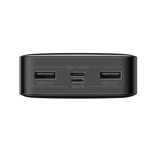 پاوربانک باسئوس مدل Bipow Digital Display PPDML-J ظرفیت 20000 میلی آمپر ساعت با توان 15 وات