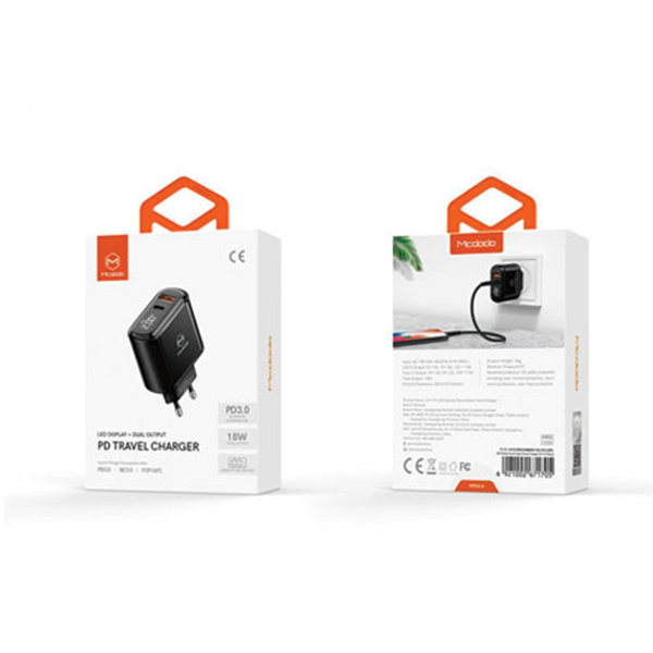اداپتور شارژر مک دودو مدل CH-7170 با توان 20 وات