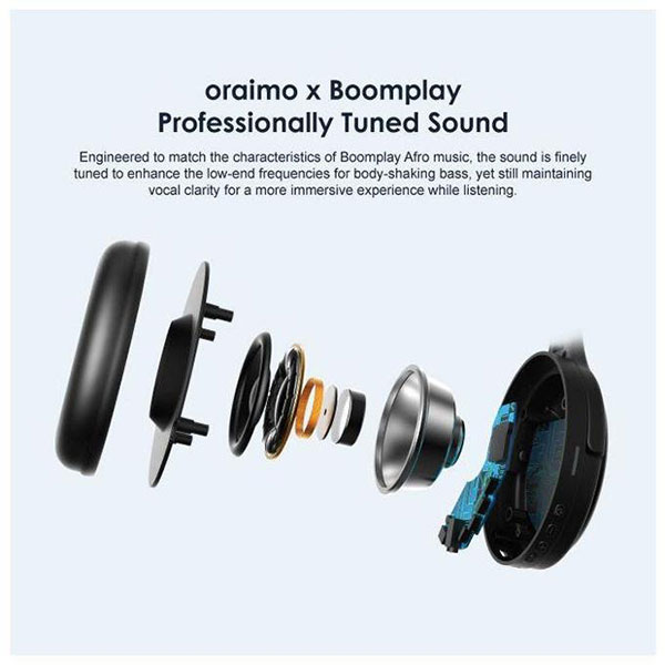 هدفون بلوتوثی اُرایمو مدل BoomPop OEB-H89D