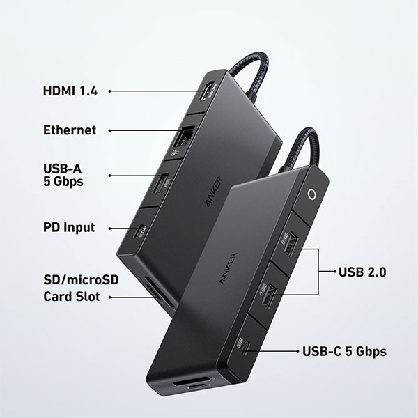 هاب 9 پورت USB-C انکر مدل 552