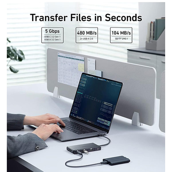 هاب 9 پورت USB-C انکر مدل 552