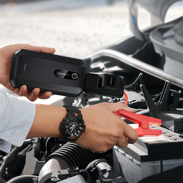 جامپ استارتر خودرو بیسوس Super Energy Air Car 10000mAh