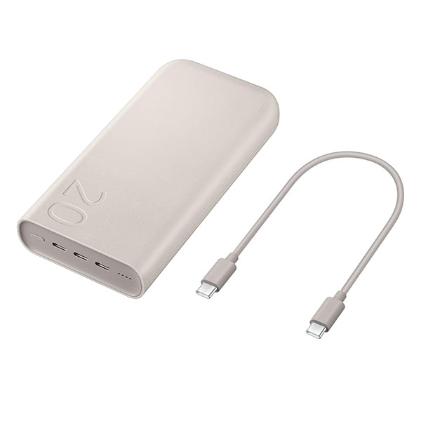 پاوربانک سامسونگ مدل EB-P4520 ظرفیت 20000میلی آمپر ساعت(اورجینال)