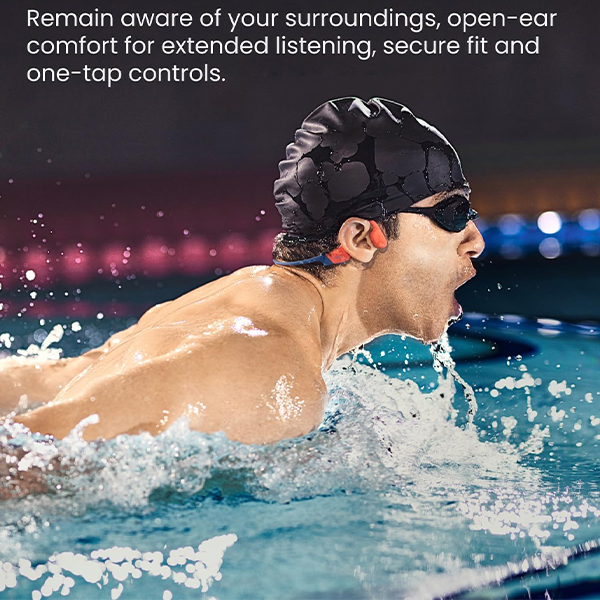 هدفون بی سیم شاکز مدل OpenSwim Pro