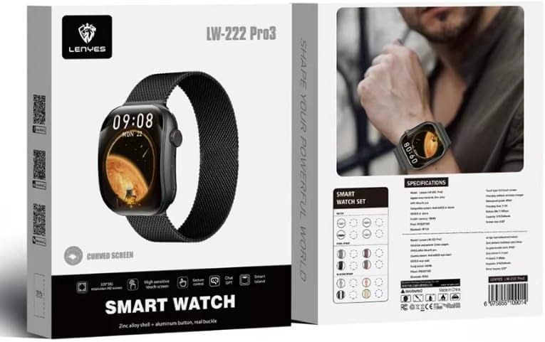ساعت هوشمند لنیس مدل LW-222 pro3