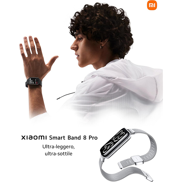 ساعت هوشمند شیائومی مدل Smart Band 8 pro (گلوبال)