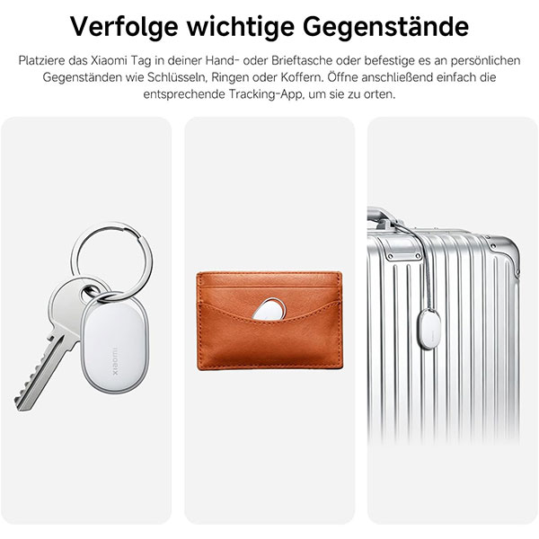تگ ردیاب هوشمند شیائومی مدل Mi Xiaomi Smart Tag پک 4 عددی