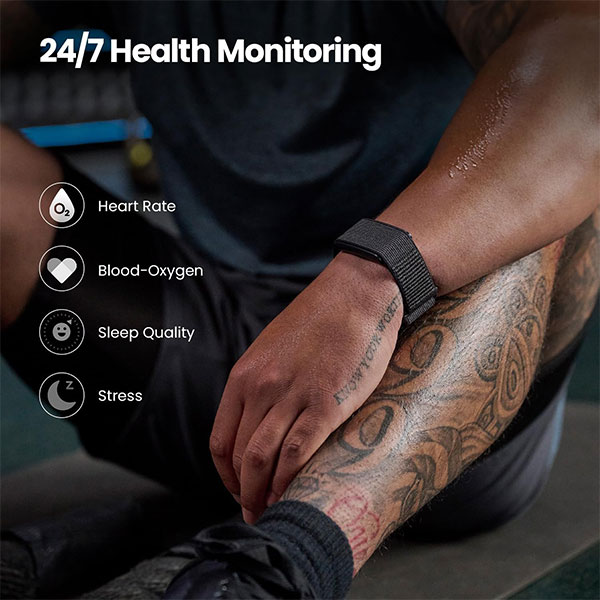دستبند هوشمند امیزفیت مدل Helio strap