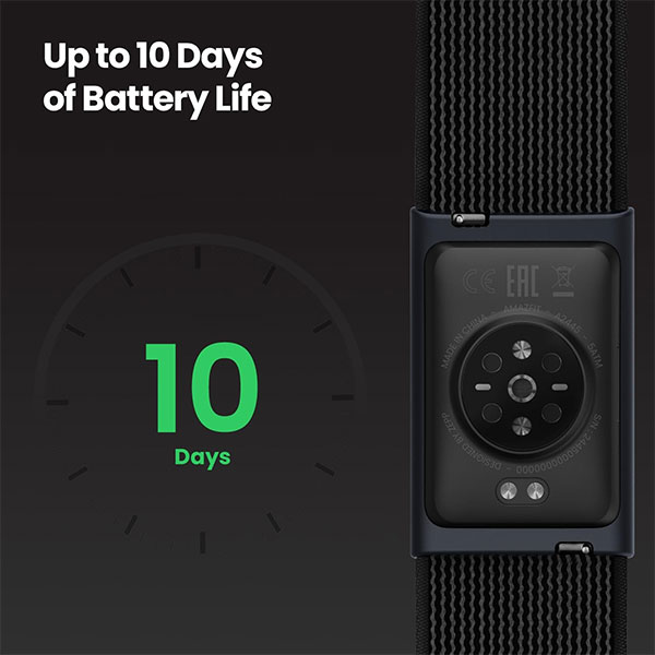 دستبند هوشمند امیزفیت مدل Helio strap