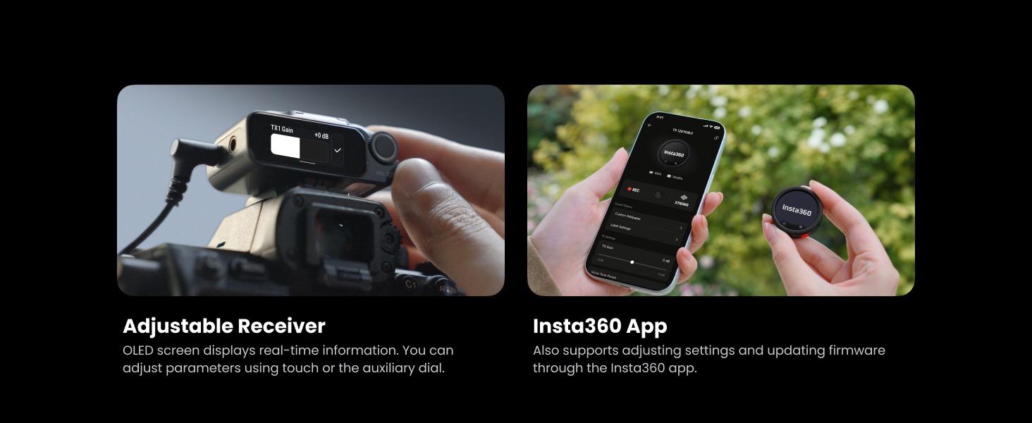 میکروفن بی سیم اینستا360 مدل Mic pro  