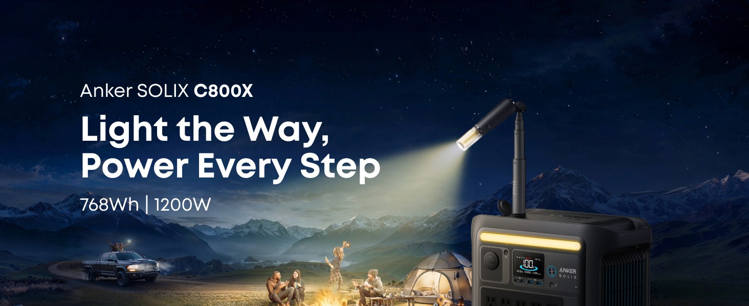 پاوراستیشن انکر مدل Anker Solix C800x