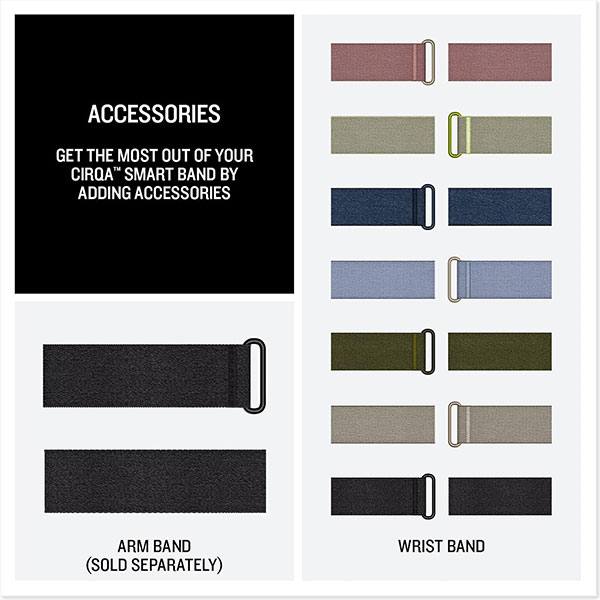 دستبند هوشمند گارمین مدل CIRQA Smart Band سایز S-M