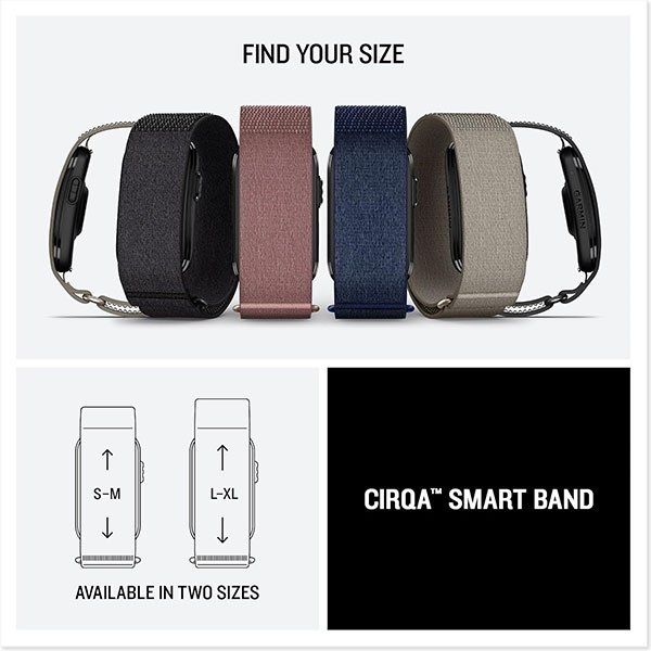 دستبند هوشمند گارمین مدل CIRQA Smart Band سایز S-M